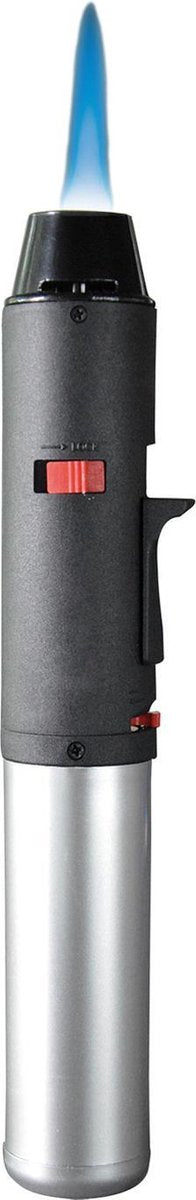 Pen Torch Metallic Turbo - Zilver