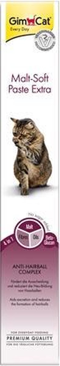 Gimcat malt-soft haarbalpasta extra - 100 gr - 1 stuks