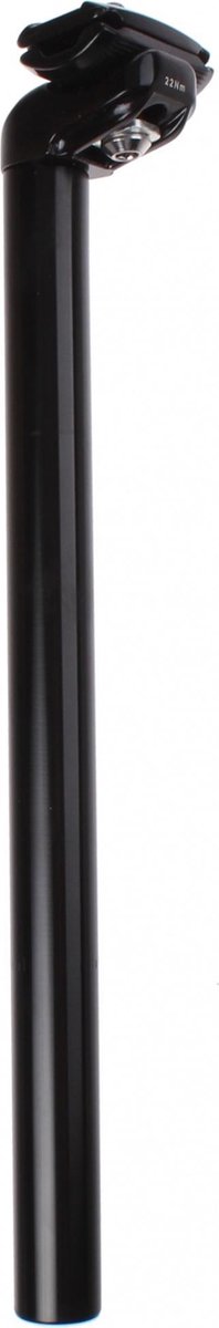 Humpert Zadelpen kaars aluminium zwart 26.0-350mm