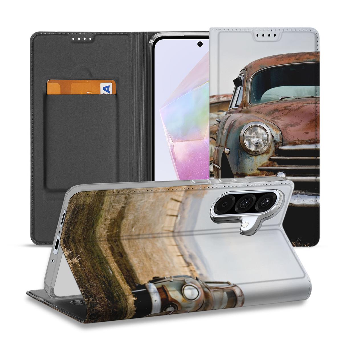 Samsung Galaxy A56 | A36 Stand Case Vintage Auto