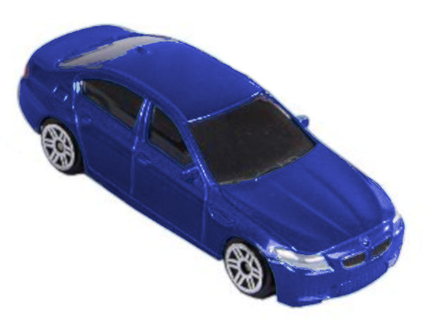 auto diecast 1:64 donkerblauw