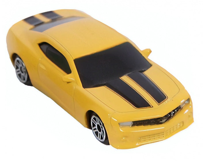 auto diecast 1:64 geel