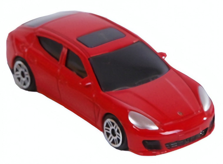 auto diecast 1:64 rood