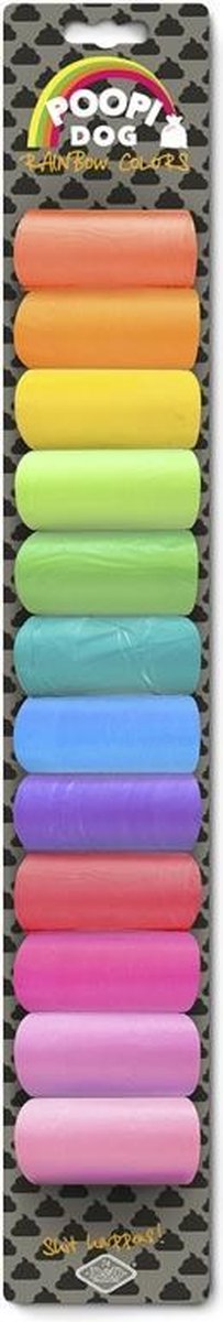D&D Poopidog en routerainbow color 12ROL met 15ZAK