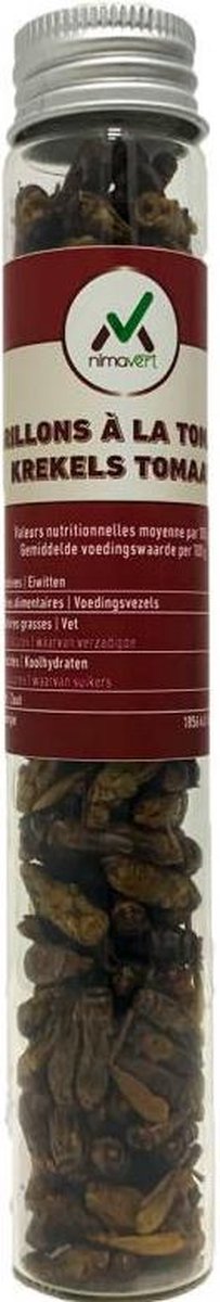 Gedroogde krekels - tomaat