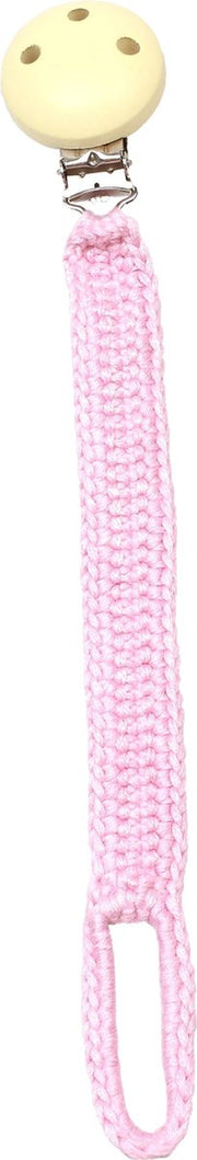 Naturezoo Fopspeenketting Bamboestof 20 Cm Roze