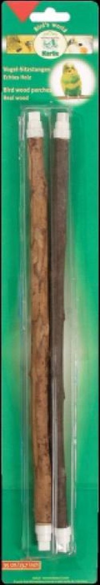 Zitstokken hout en kunststof L: 35 cm ø: 1 cm