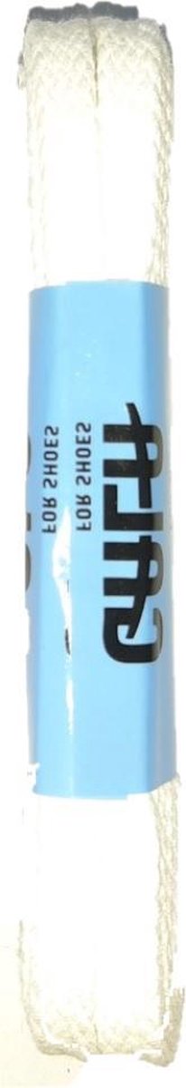 Veters GALA plat 150cm wit