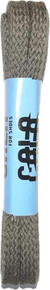 Veters GALA plat 150cm grijs