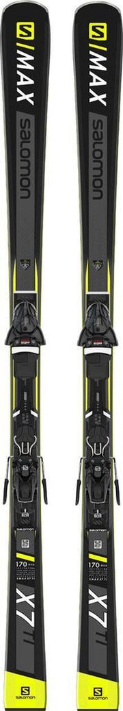 Salomon Skie  S/Max X7 Ti - Allround - zwart/geel - lengte 176 cm