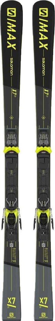 Salomon Ski S/Max X7 Ti - Zwart/Geel - Lengte 165cm