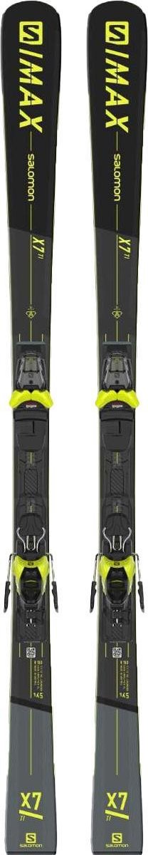 Salomon Ski S/Max X7 Ti - Zwart/Geel - Lengte 165cm