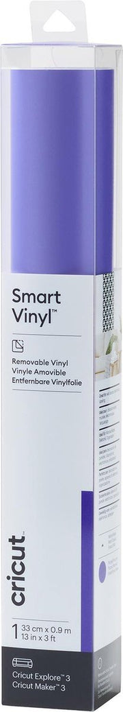 Cricut Vinyl Folie - Smart Vinyl - Verwijderbaar - 33 x 91 cm - Paars