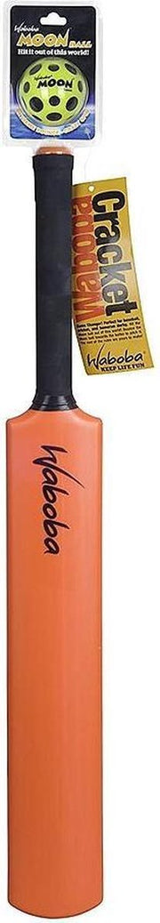 Waboba Honkbalset Cracket 92 Cm Rubber Oranje/zwart 2-delig
