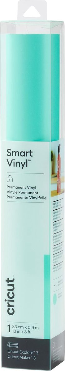 Cricut Vinyl Folie - Smart Vinyl - Permanent - 33 x 91 cm - Mint