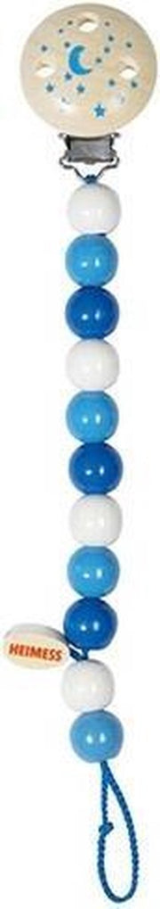 Heimess Fopspeenketting Blauw Wit 21cm