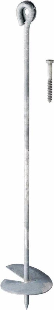 Swing King Grondanker 450 Mm Thermisch Verzinkt Zilver