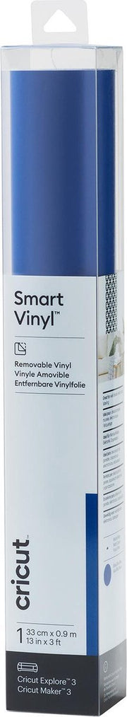 Cricut Vinyl Folie - Smart Vinyl - Verwijderbaar -33x91cm- Donkerblauw