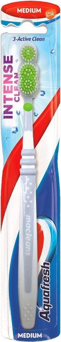 Aquafresh - Intense Clean Toothbrush Toothbrush Medium 1Pc