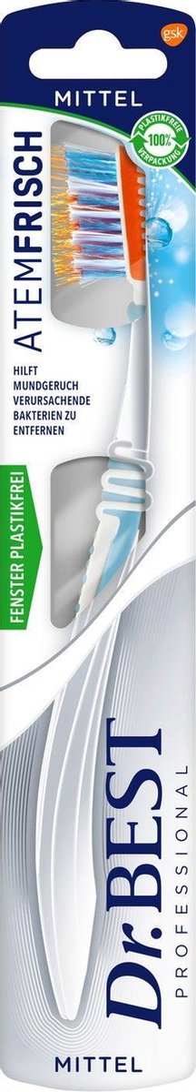 Dr. Best Tandenborstel frisse adem medium