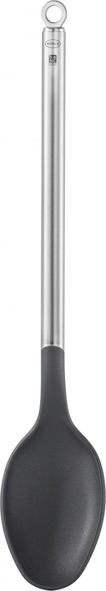 Rösle Lepel Basic Line 32 Cm Rvs Zilver/zwart