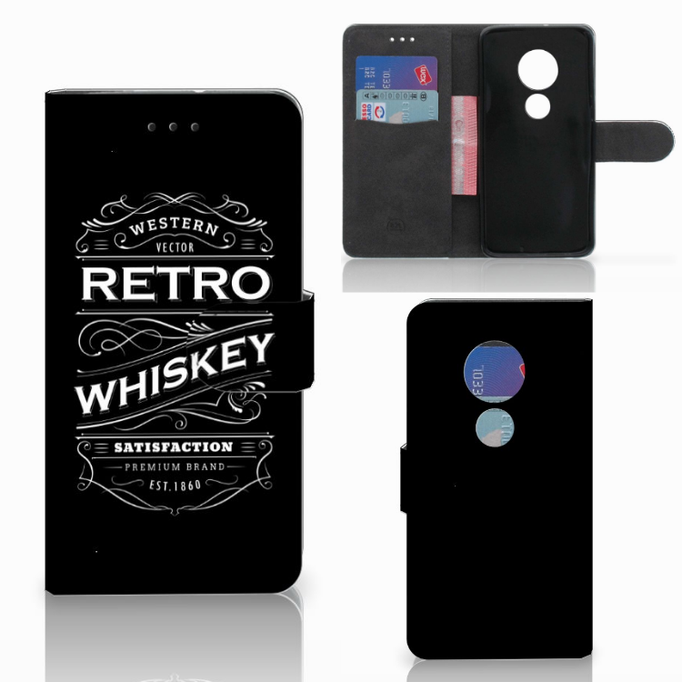 Motorola Moto G7 Play | Book Cover | Whiskey