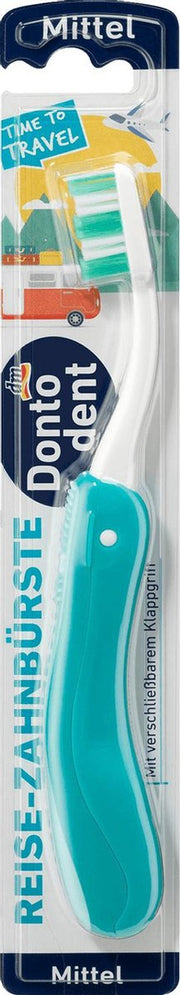 Dontodent Tandenborstel medium - Reisverpakking (1 stuk)