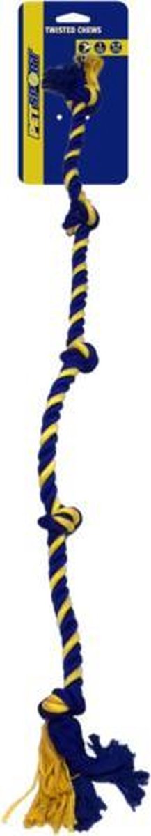 RelaxPets - PetSport - Cotton Rope - Flostouw - 5 Knot - 5 knopen - 182 cm