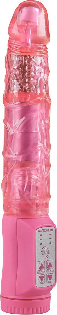 ToyJoy Plowboy Rotating - Vibrator - Roze - Ø 35 mm