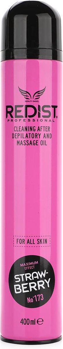Redist Cleaning after depilatory and massage oil Strawberry 400ml