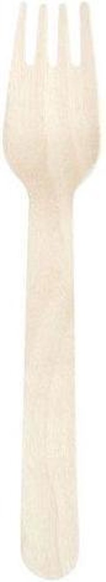 Vork Staples 16cm hout/pak100