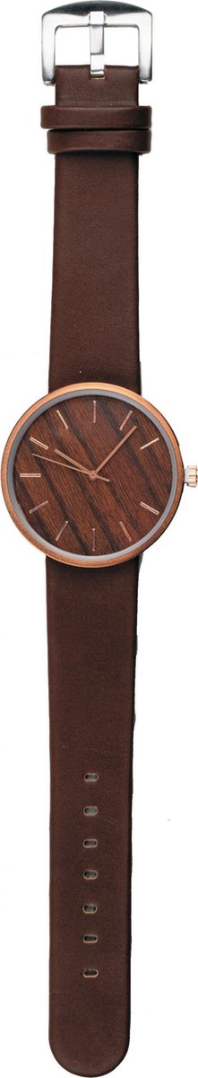 Tesoro Horloge Heren Houtmotief  4