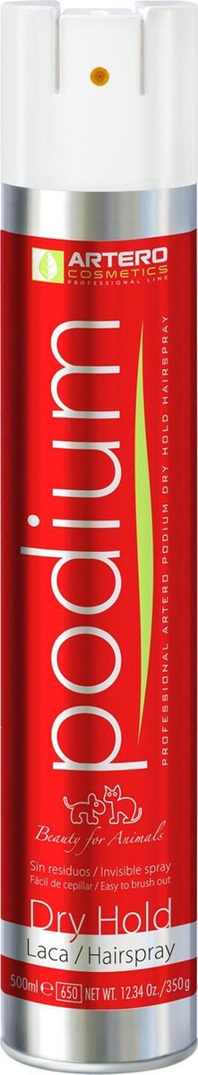 Artero Podium Hairspray voor honden en katten  500ml