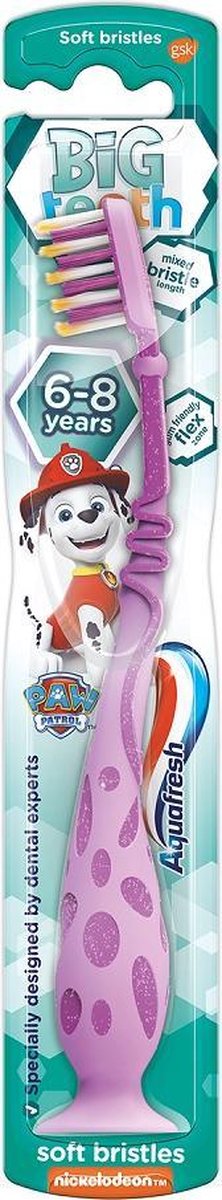 Aquafresh - Big Teeth Toothbrush Toothbrush Soft Bristles 1Pc