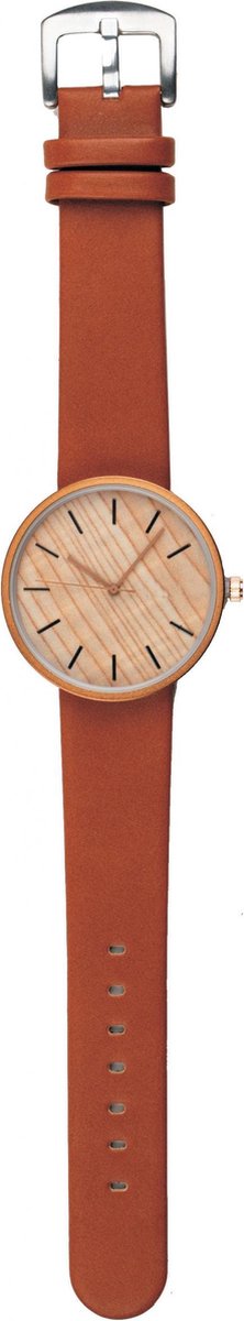 Tesoro Horloge Heren Houtmotief  4