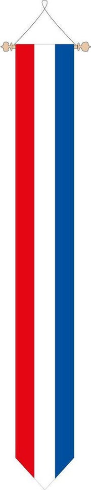 WELKOMSWIMPEL RD/WIT/BLAUW 250