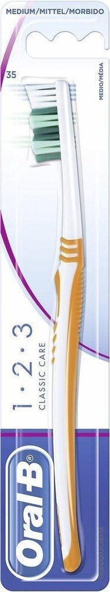 Oral-B 123 Classic Care Medium Tandenborstel