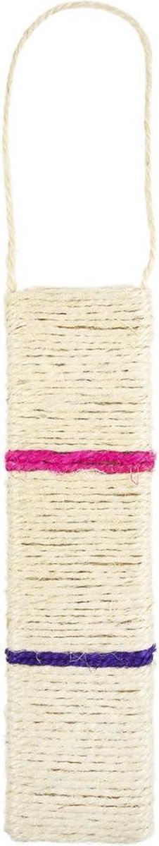 Krabpaal - Kattenkrabber - Hangend - Hangmat - Hangen - Ophangen - Speelgoed - Kat - Poes - Krabber - Krabben - Krabmat - Sisal - 30 cm