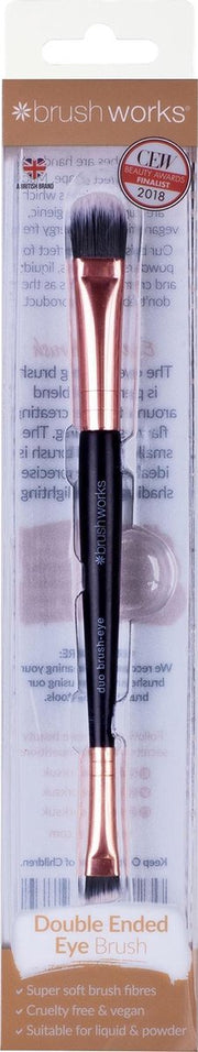 Brushworks Double Ended Eye Brush