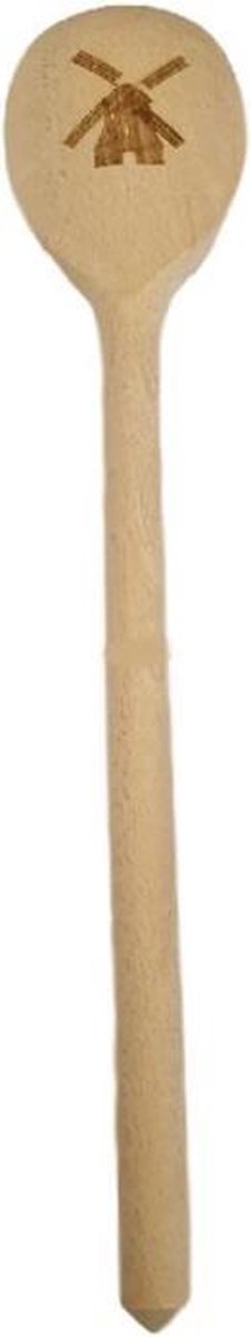 Deco4yourhome - Lepel Rond - Hout - Molen - 20st.