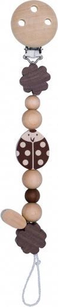 Heimess Fopspeenketting Lieveheersbeestje 21 Cm Bruin