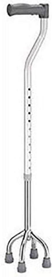 Aidapt - wandelstok - 4 poot - afstand poten 12 cm  - verstelbaar 71