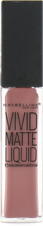 Maybelline Color Sensational Vivid Matte Liquid Lippenstift - 2 Grey Envy