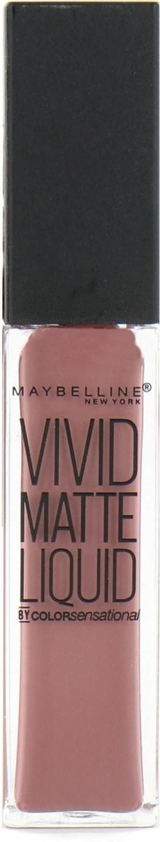 Maybelline Color Sensational Vivid Matte Liquid Lippenstift - 2 Grey Envy