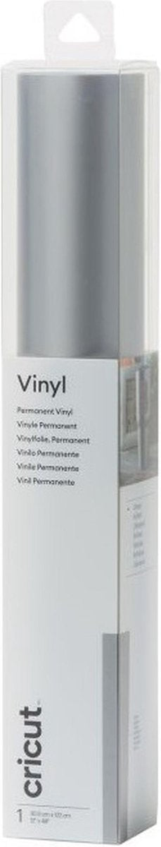 Cricut Premium Vinyl Permanent Zilver - 30