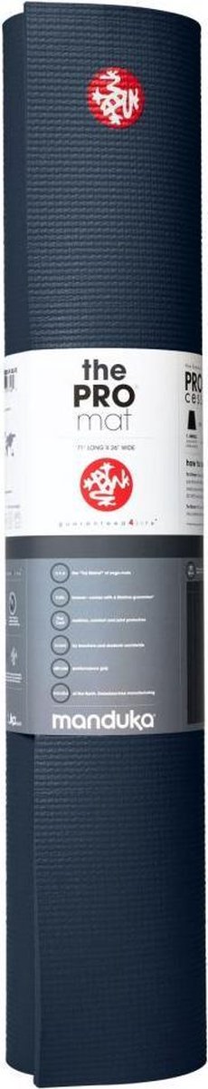 Manduka PRO Yoga Mat – 180 cm – Midnight