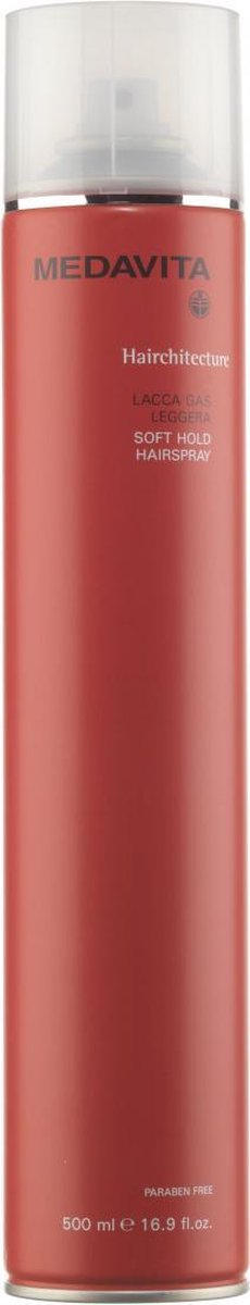 Medavita Hairchitecture Soft Hold Hairspray.