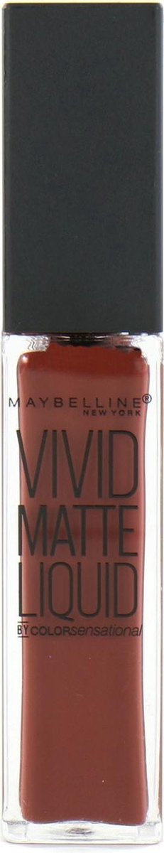 Maybelline Color Sensational Vivid Matte Liquid Lipgloss - 37 Coffee Buzz