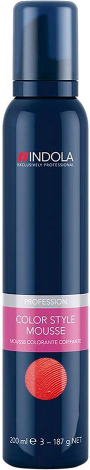 Indola - Color Style Mousse - Red - 200 ml