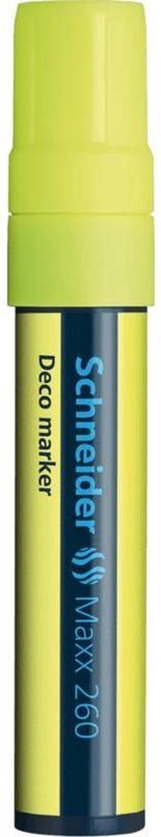 krijtmarker Schneider Maxx 260 fluorgeel S-126005